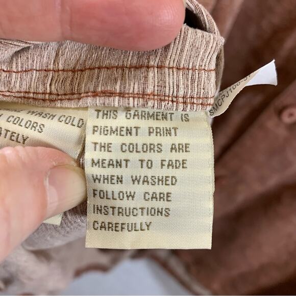 Island Republic Men 100% Silk Floral Button Shirt Sz XXL Coral‎ Tropical Resort - Picture 10 of 11